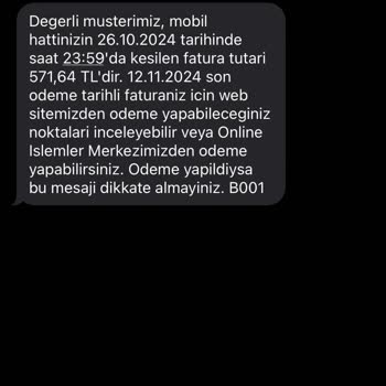 Yanlış Fatura Kesimi Ve Otomatik Ödeme Sorunu