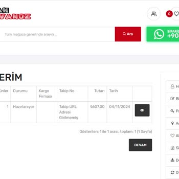 Sipariş Gönderilmedi: Mağduriyet Ve İletişim Sorunu
