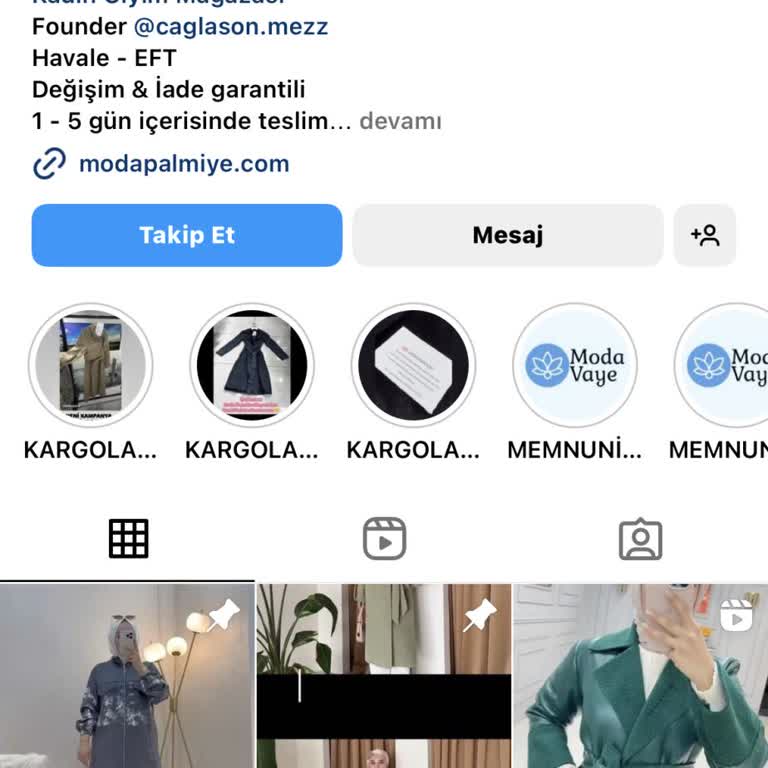 Moda Palmiye Paramı Geri Verin