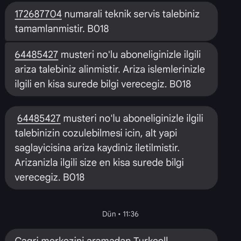 Kopuk Telefon Kablosu İçin 3 Gündür Bekliyoruz
