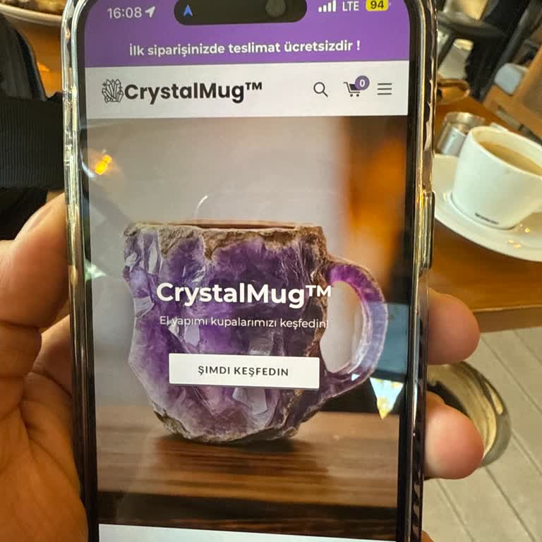 Crystalmug İki Hafta Önce Kampanyadan 3 Tane Fincan Aldık Fakat Hala Kargoya Verilmedi