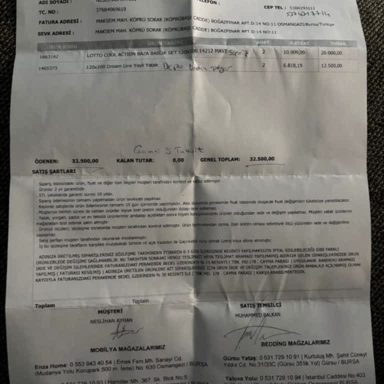 Yataş'ın Geciken Baza Başlık Teslimatı Mağduriyeti