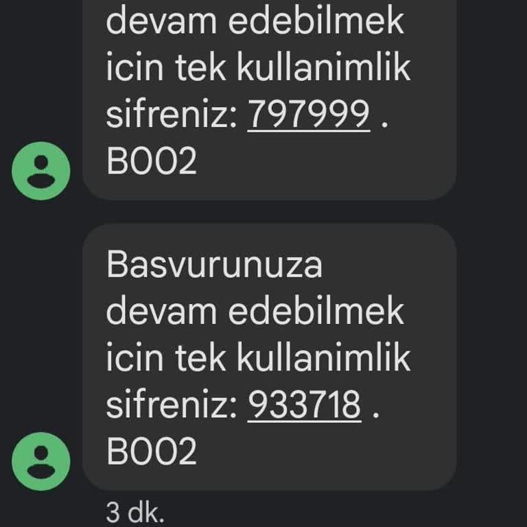 İzinsiz Gönderilen SMS Ve Kredi Hesapları Hakkında Bilgi Talebi