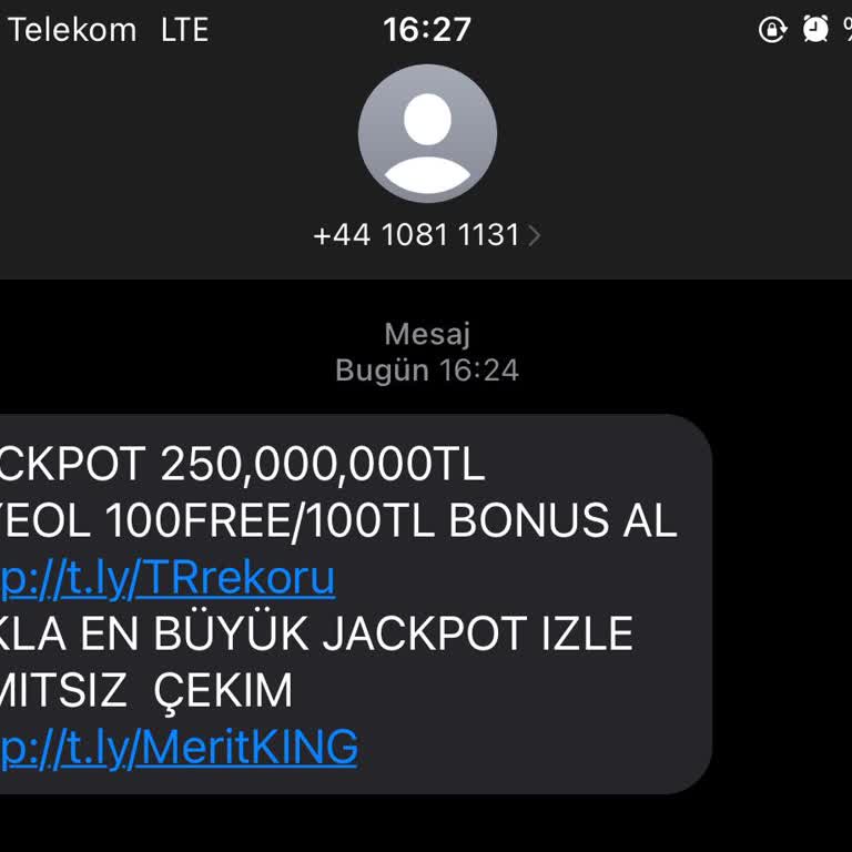 Jackpot Party İzinsiz Gelen SMS'lerden Şikayetçiyim
