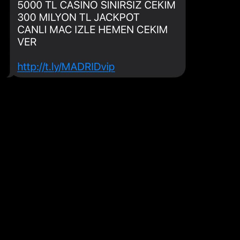 Vodafone'dan Gelen İstenmeyen Bahis Mesajları Sorunu