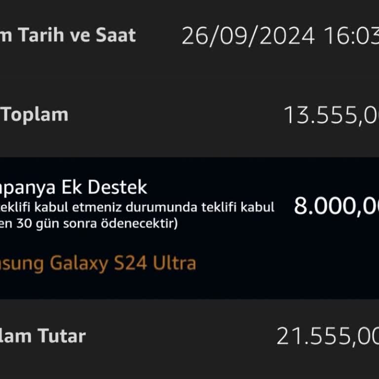 Samsung S22 Ek Ödeme Sorunu