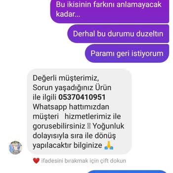 @lunaa__kids Yanlış Ürün Ve İletişim Sorunu Yaşadım