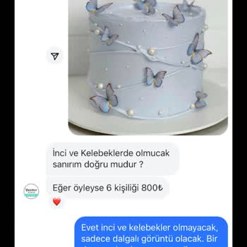 Özel Sipariş Pastada Hayal Kırıklığı