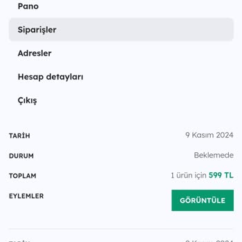 Sipariş Teslimatında Büyük Sorun