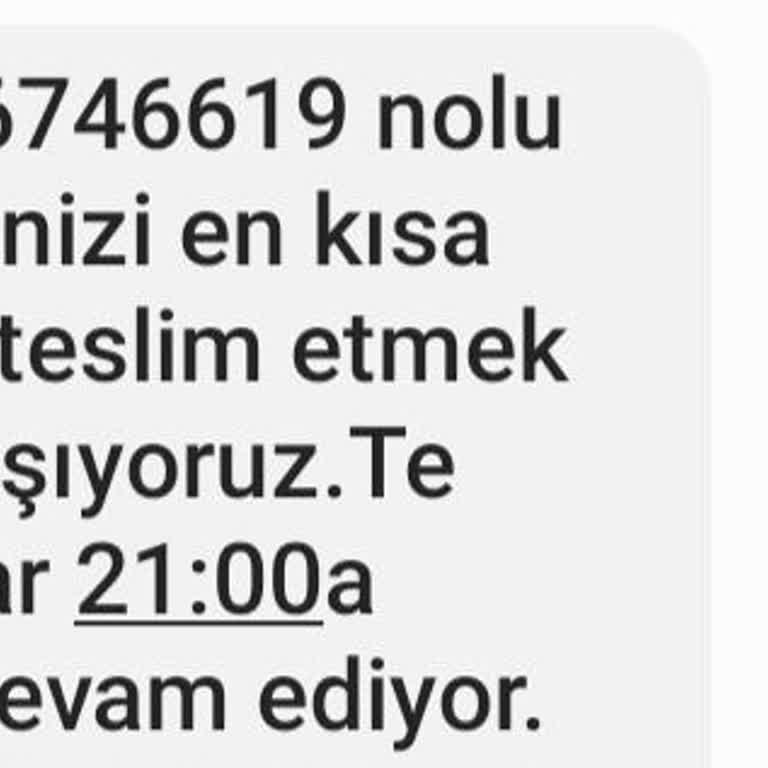 Teslimat Sürecindeki Belirsizlik Ve İletişim Sorunu