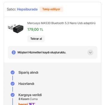 Hepsiburada'dan Sipariş Ettiğim Ürün Kayboldu Mu?