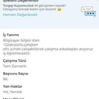 Yanıltıcı İş Teklifi Ve Para Talebi