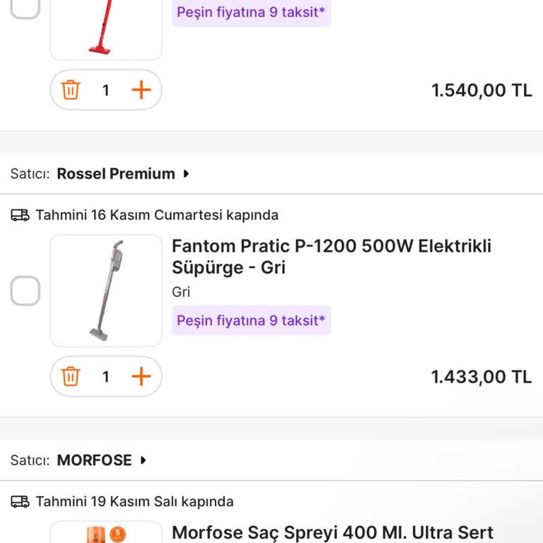 Hepsiburada Peşin Fiyatına Taksit Seçeneği Sorunu