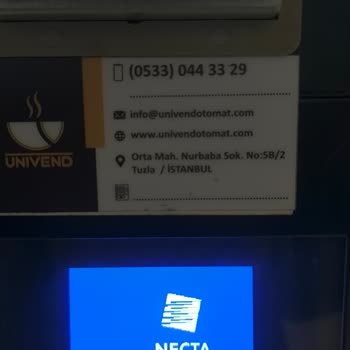 Univend Otomat Makineleri Para Üstü Vermiyor!