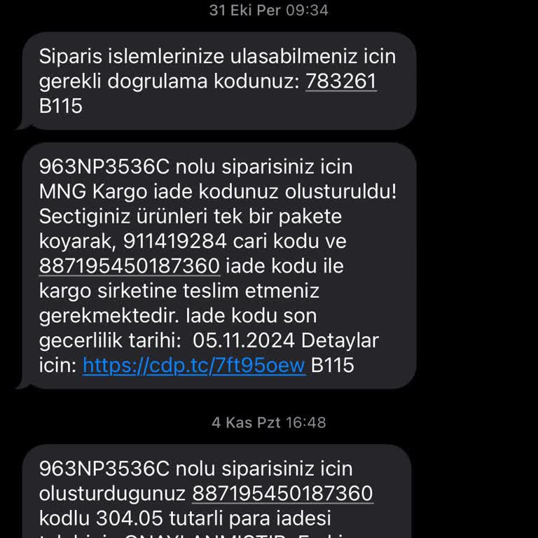 İade Süreci Ve İletişim Sorunları