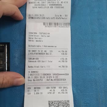 BİM'den Aldığımız TV'nin İade Sorunu