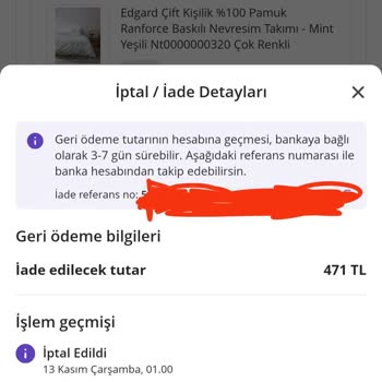 Müşteri Hizmetleri Ve İptal Edilen Sipariş Sorunu