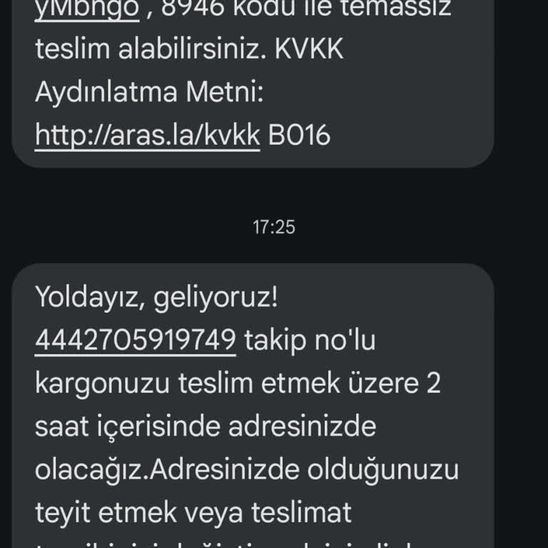 Teslim Edilmeyen Kargo Sorunu