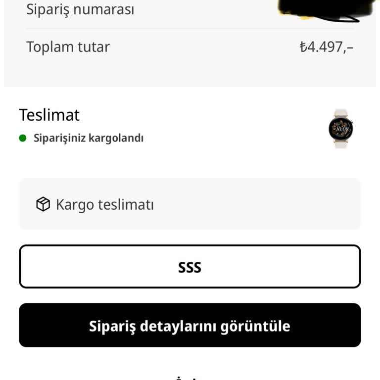 Kargo Takip Bilgisi Belirsizliği