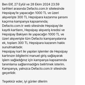 Hepsiburada'nın DeFacto Kampanyasında Müşteri Yanıltmacası