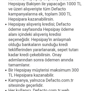 Hepsiburada'nın DeFacto Kampanyasında Müşteri Yanıltmacası