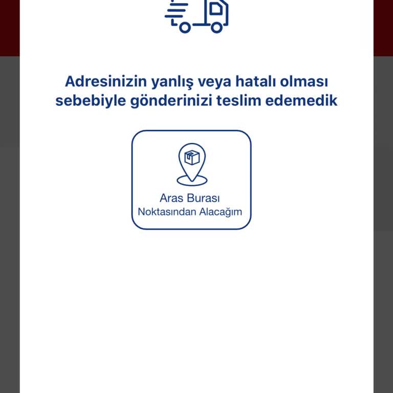 Yanlış Adres Gerekçesiyle Teslim Edilmeyen Kargolar