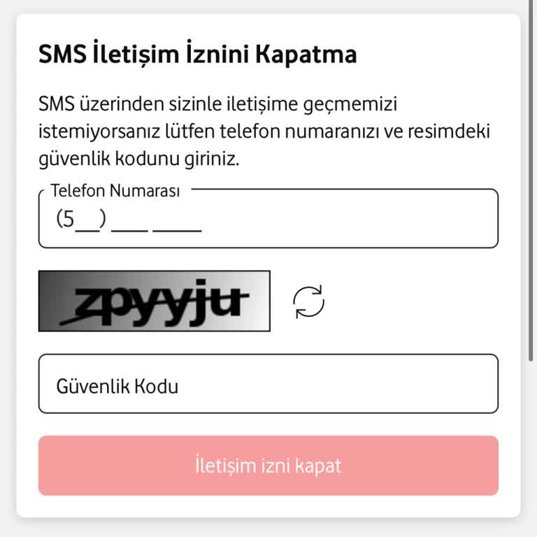 Sürekli Gelen Vodafone Kampanya Mesajlarından Rahatsızım