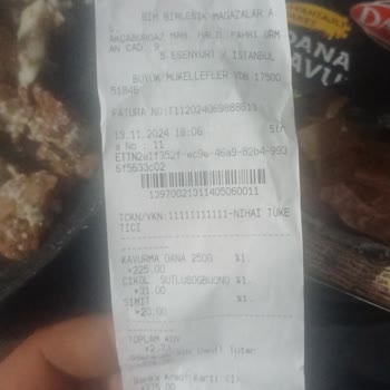 BİM'den Alınan Kavurmada Güven Sarsan Sakatat Parçaları