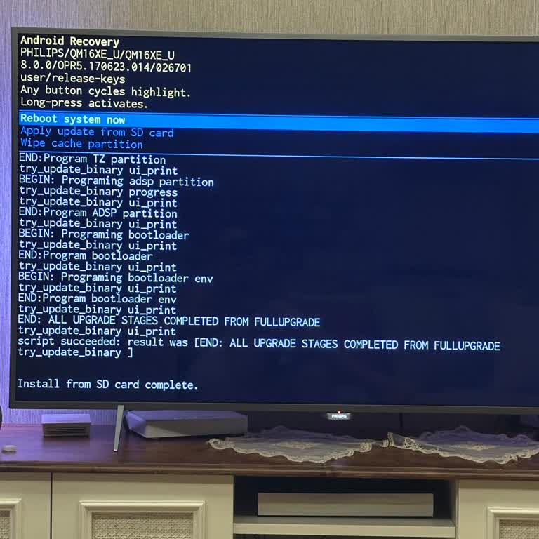Philips TV Android Recovery Sorunu Ve Çözüm Beklentisi