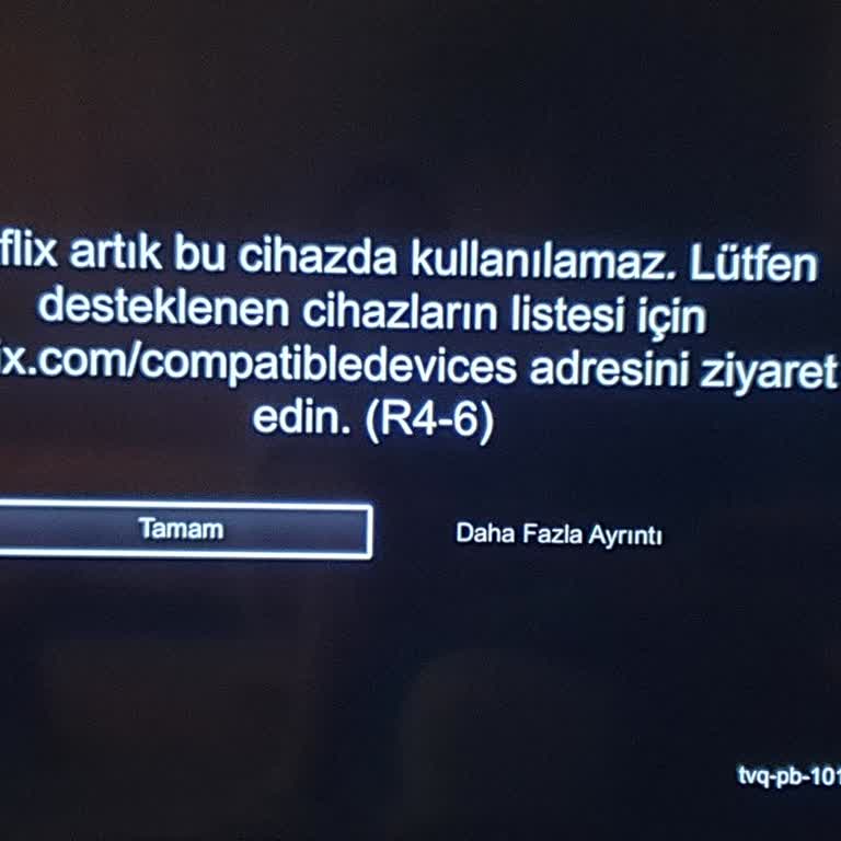 Arçelik TV'de Netflix Sorunu: Acil Yardım Talebi