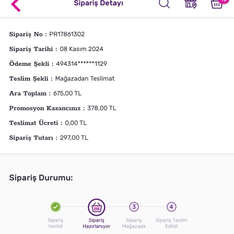 Sipariş Gecikmesi Ve Mağaza Teslim Problemi