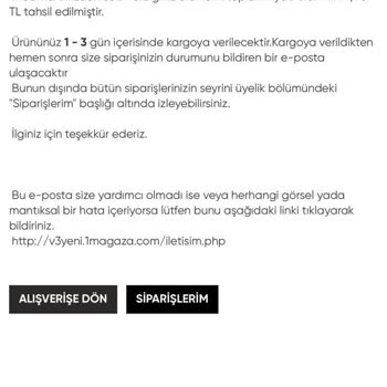 Sipariş Ve İade Sürecinde Yaşanan Sorunlar