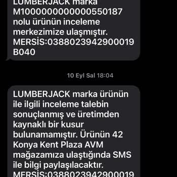 FLO'dan Alınan Terlik Kısa Sürede Bozuldu