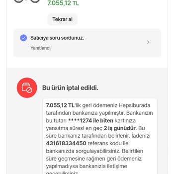 Yanlış Ürün Teslimatı Ve İade Sorunu