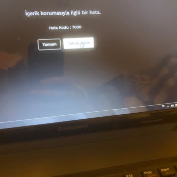 Blu TV'de Sürekli E-7000 Hatası: İçerik Yerine Reklam İzlemek