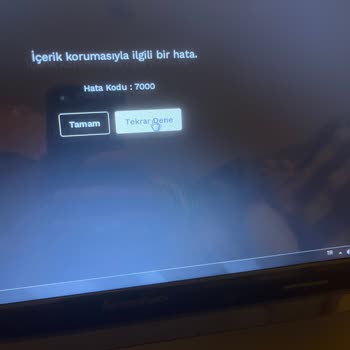 Blu TV'de Sürekli E-7000 Hatası: İçerik Yerine Reklam İzlemek