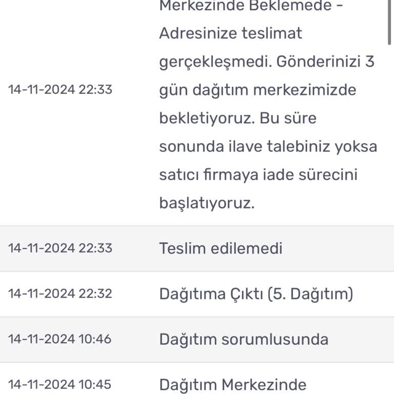 Kargo Dağıtımında İletişim Sorunları Ve Yanıltıcı Bilgilendirme