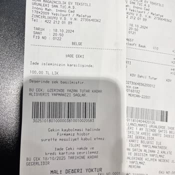 Hediye Çeki Kullanımında Fiş Zorunluluğu Sorunu