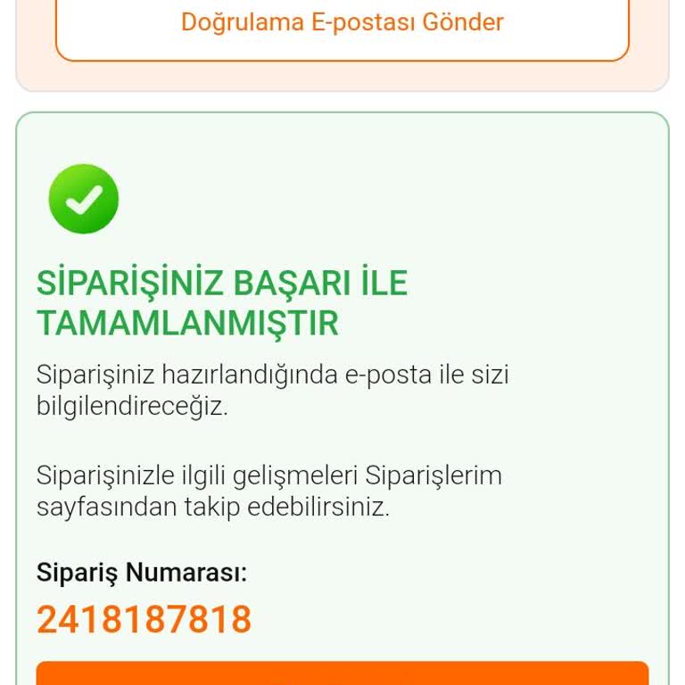 FLO'dan Sipariş Verdim, Mont Ortada Yok!