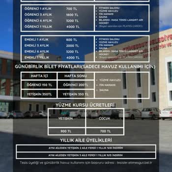 Belediye Spor Merkezleri Fiyat Artışı Şaşırtıyor