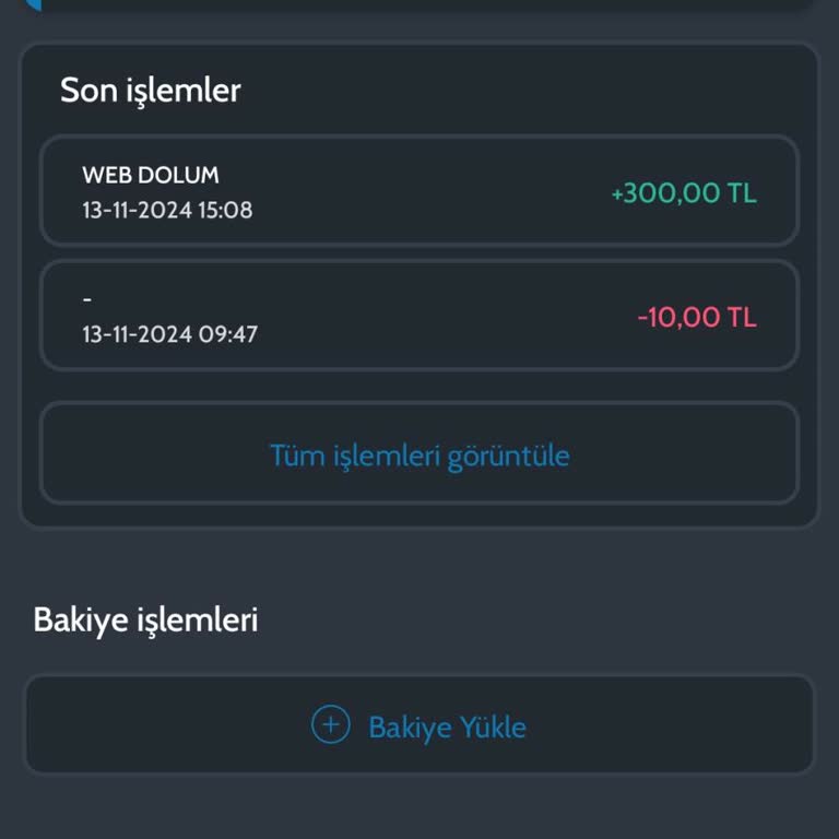 Otobüs Kartı Yüklemesi Sorunu