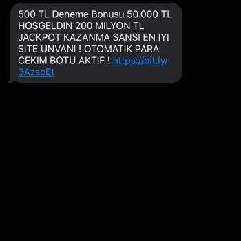 Vodafone'dan Gelen Sürekli Mesajlar Rahatsız Ediyor