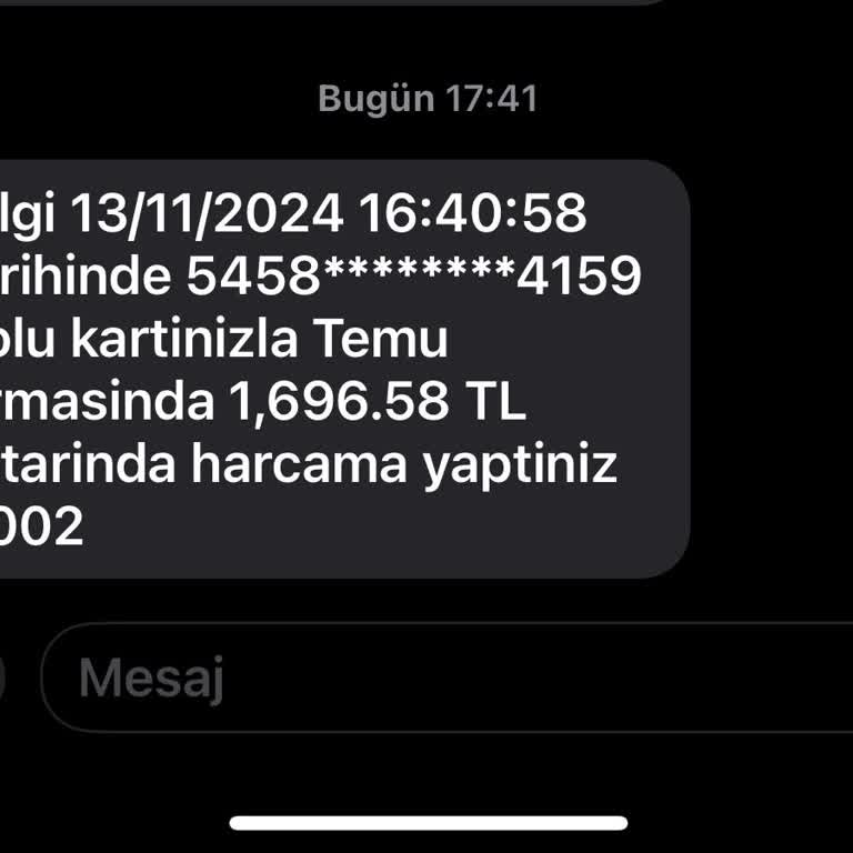 Kredi Kartımdan İzinsiz Para Çekildi