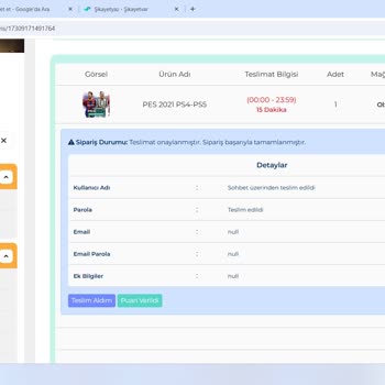 Oyunalisveris.com'dan Aldığım Oyunu Kullanamıyorum Ve İade Alamıyorum