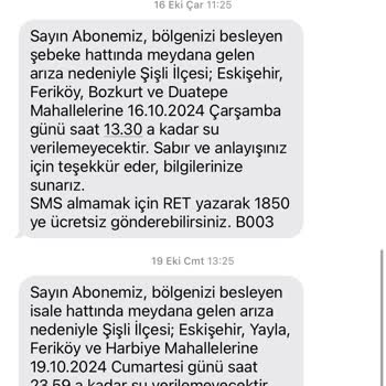 Şişli'de Sürekli Su Kesintisi Mağduriyeti