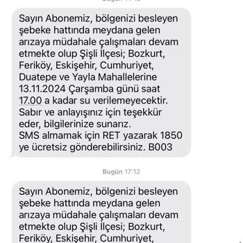 Şişli'de Sürekli Su Kesintisi Mağduriyeti