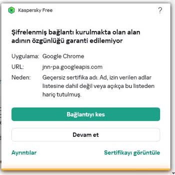 Sürekli HTTPS Sertifika Hatası Ve Yetersiz Müşteri Hizmeti