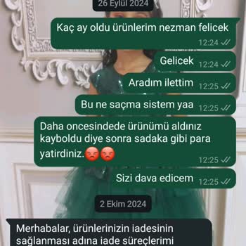 Kaybolan Ürünler Ve Geciken İadeler