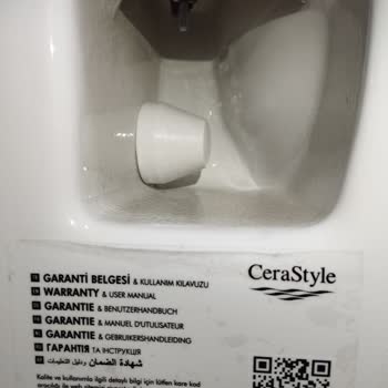 Turkuaz Cera Style Klozetin Renk Ve Temizlik Sorunları