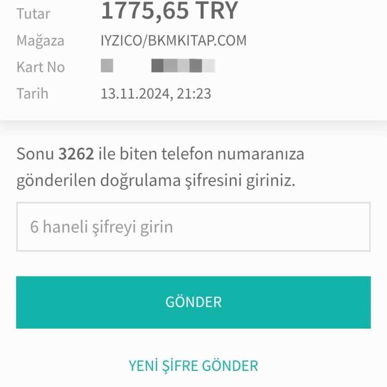 Ödeme Şifresi Gelmiyor: Kitap Alışverişi Çıkmazda